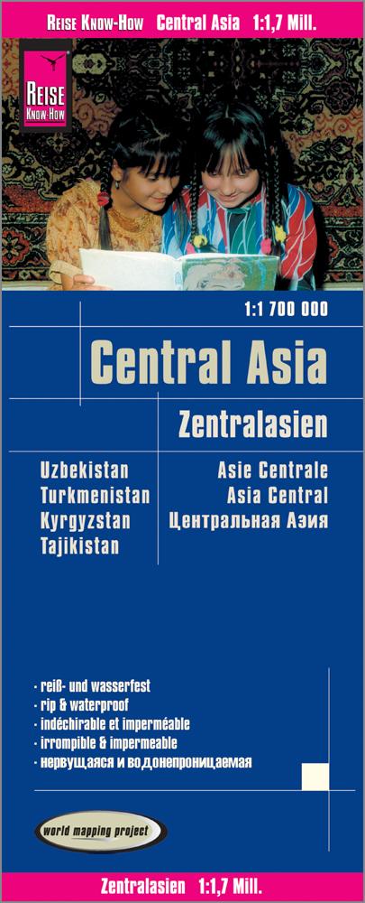 Carte routière - Asie Centrale | Reise Know How carte pliée Reise Know-How 