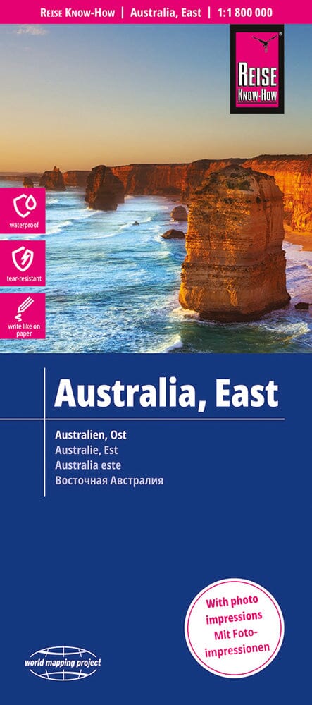 Carte routière - Australie Est | Reise Know How carte pliée Reise Know-How 