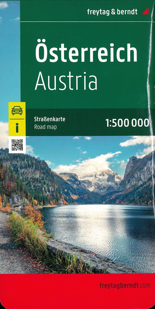 Carte routière - Autriche au 1/500,000 | Freytag & Berndt carte pliée Freytag & Berndt 