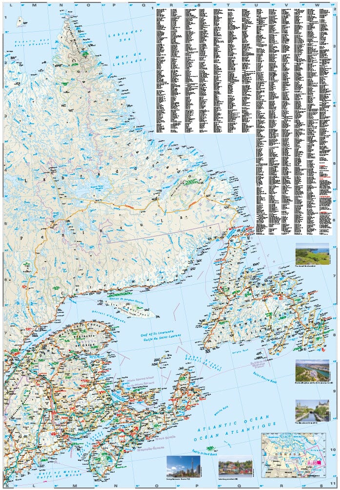 Carte routière - Canada Est | Reise Know How carte pliée Reise Know-How 