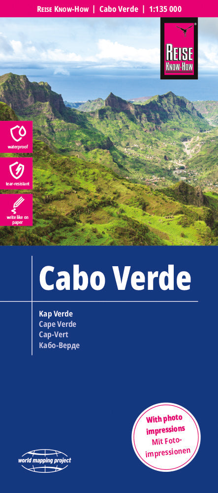Carte routière - Cap-Vert | Reise Know How carte pliée Reise Know-How 