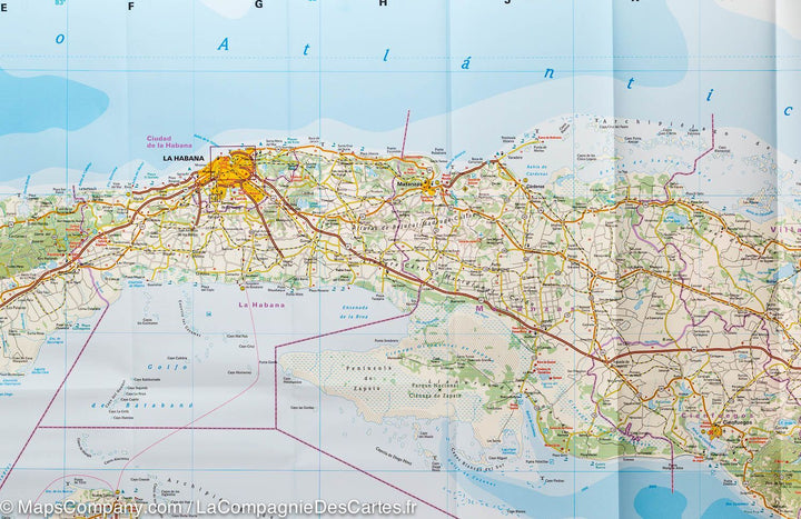 Carte routière - Cuba | Reise Know How carte pliée Reise Know-How 