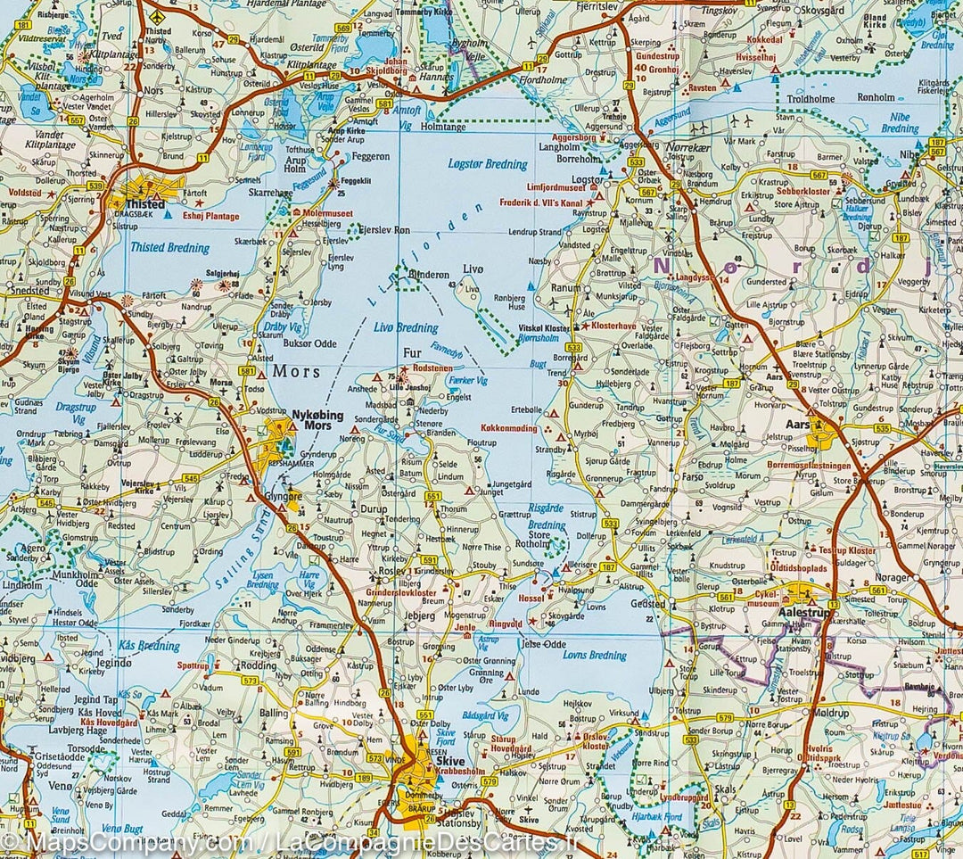 Carte routière - Danemark | Reise Know How carte pliée Reise Know-How 