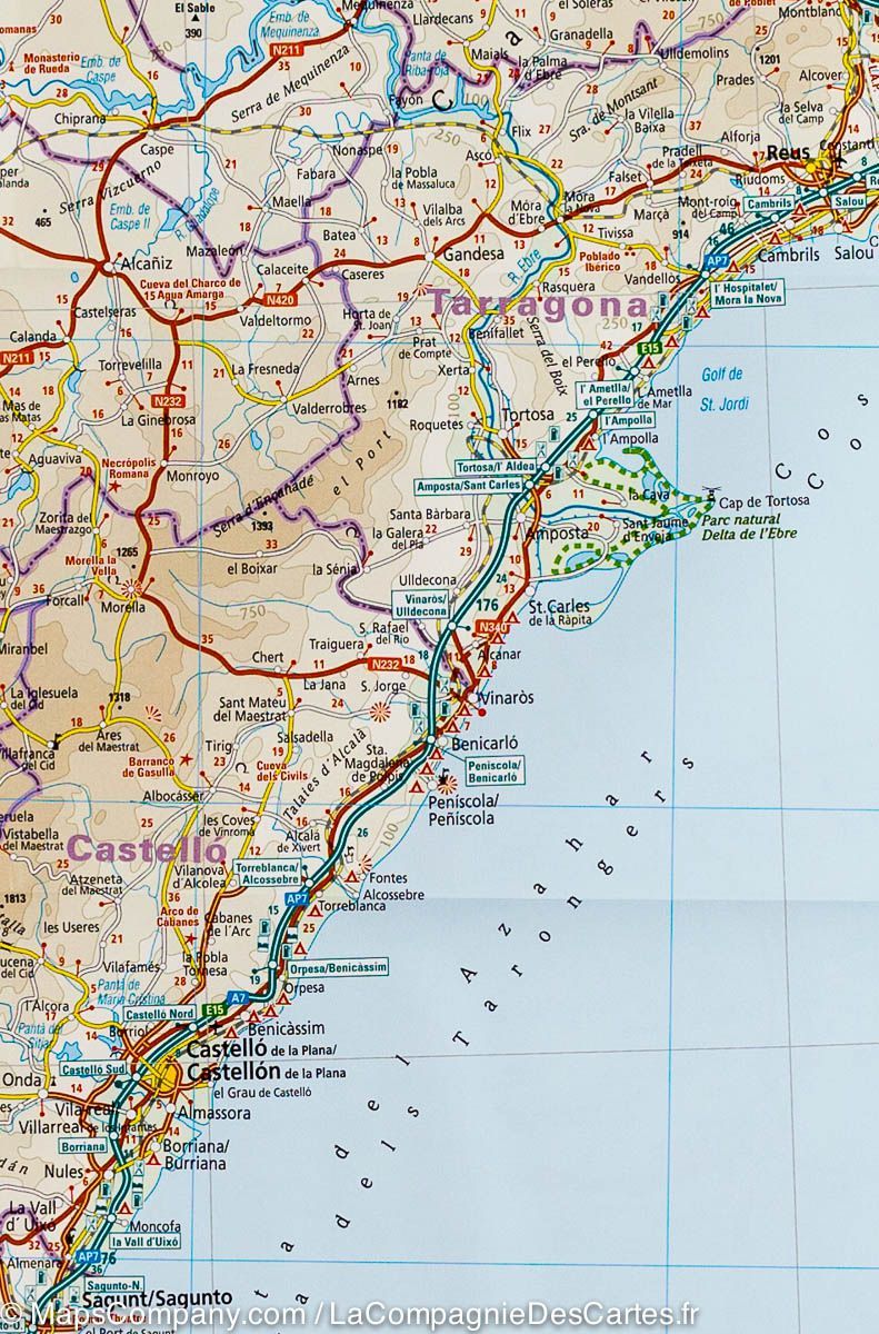 Carte routière - Espagne & Portugal | Reise Know How carte pliée Reise Know-How 