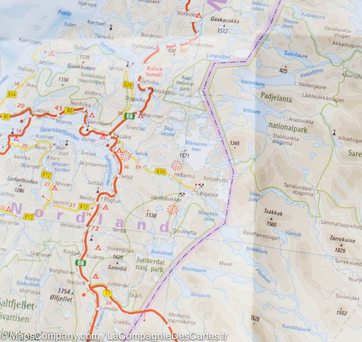 Carte routière - Finlande & Nord de la Scandinavie | Reise Know How carte pliée Reise Know-How 