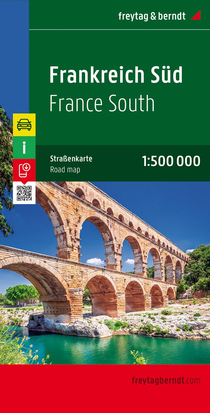 Carte routière - France Sud | Freytag & Berndt carte pliée Freytag & Berndt 