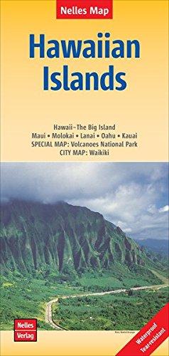 Carte routière imperméable - Iles Hawaii | Nelles Map carte pliée Nelles Verlag 