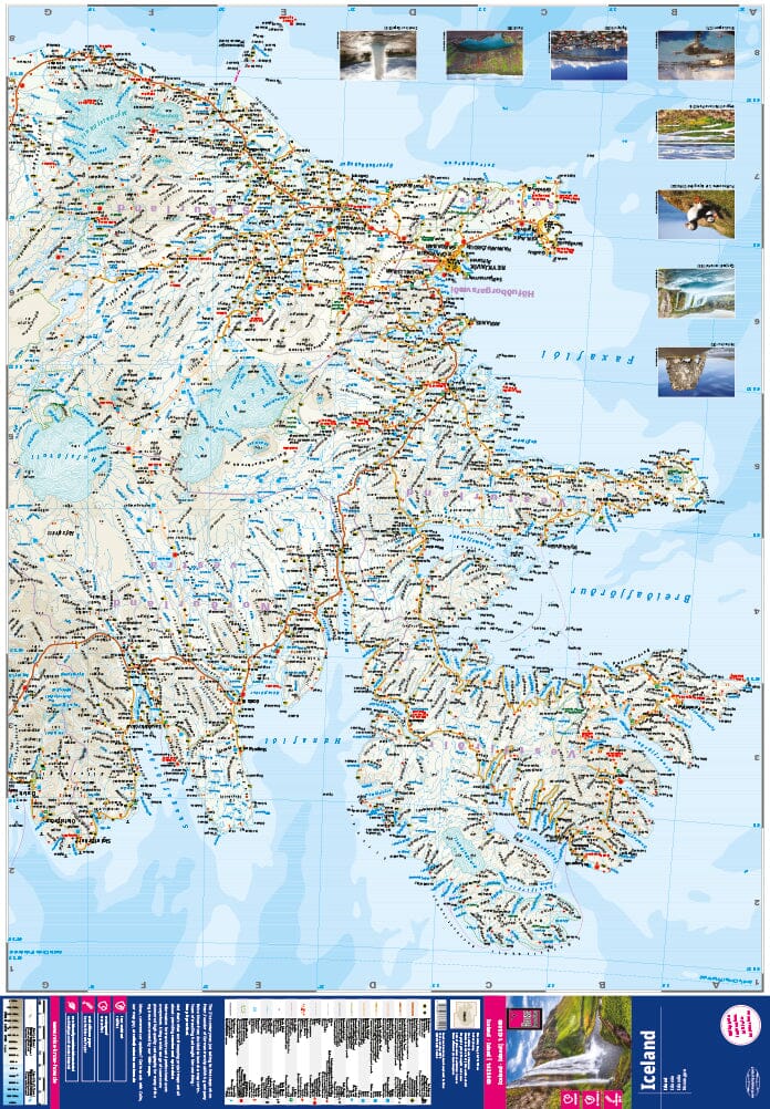 Carte routière - Islande | Reise Know How carte pliée Reise Know-How 