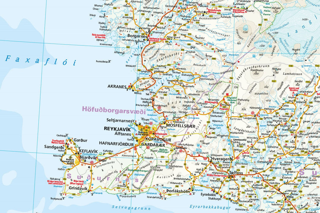Carte routière - Islande | Reise Know How carte pliée Reise Know-How 