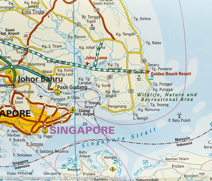 Carte routière - Malaisie | Reise Know How carte pliée Reise Know-How 