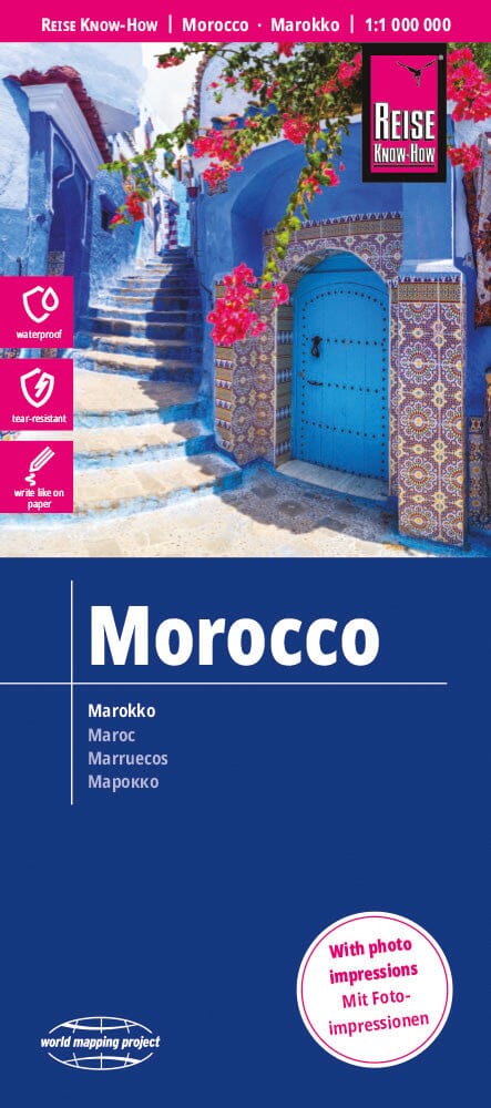 Carte routière - Maroc | Reise Know How carte pliée Reise Know-How 