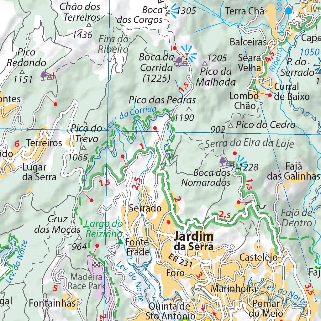 Carte routière n° 594 - Madère | Michelin carte pliée Michelin 