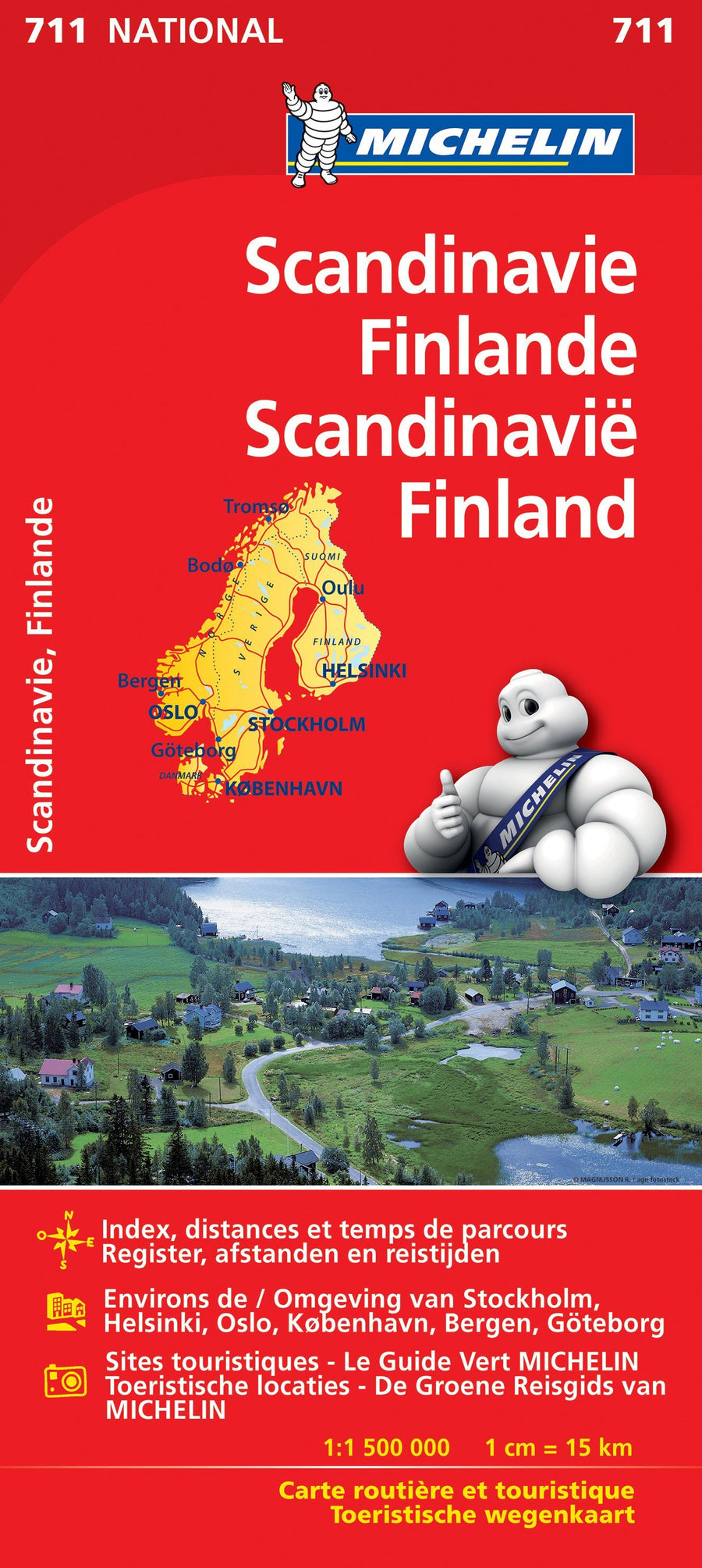 Carte routière de la Scandinavie | Michelin - La Compagnie des Cartes