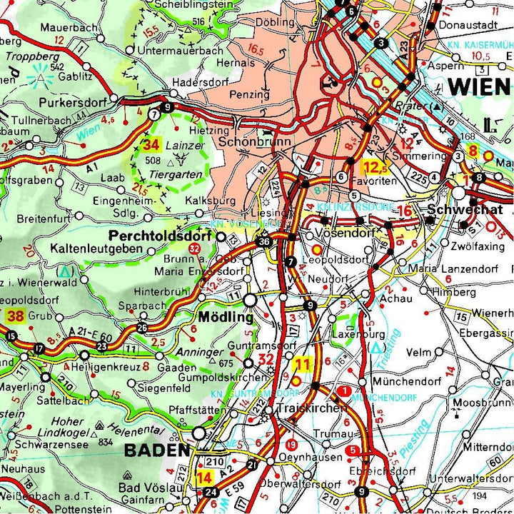 Carte routière n° 730 - Autriche 2021 | Michelin carte pliée Michelin 