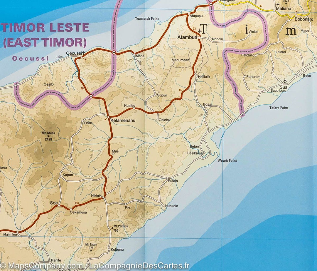 Carte routière - Petites Iles de la Sonde (Indonésie, Timor Oriental) | Reise Know How carte pliée Reise Know-How 