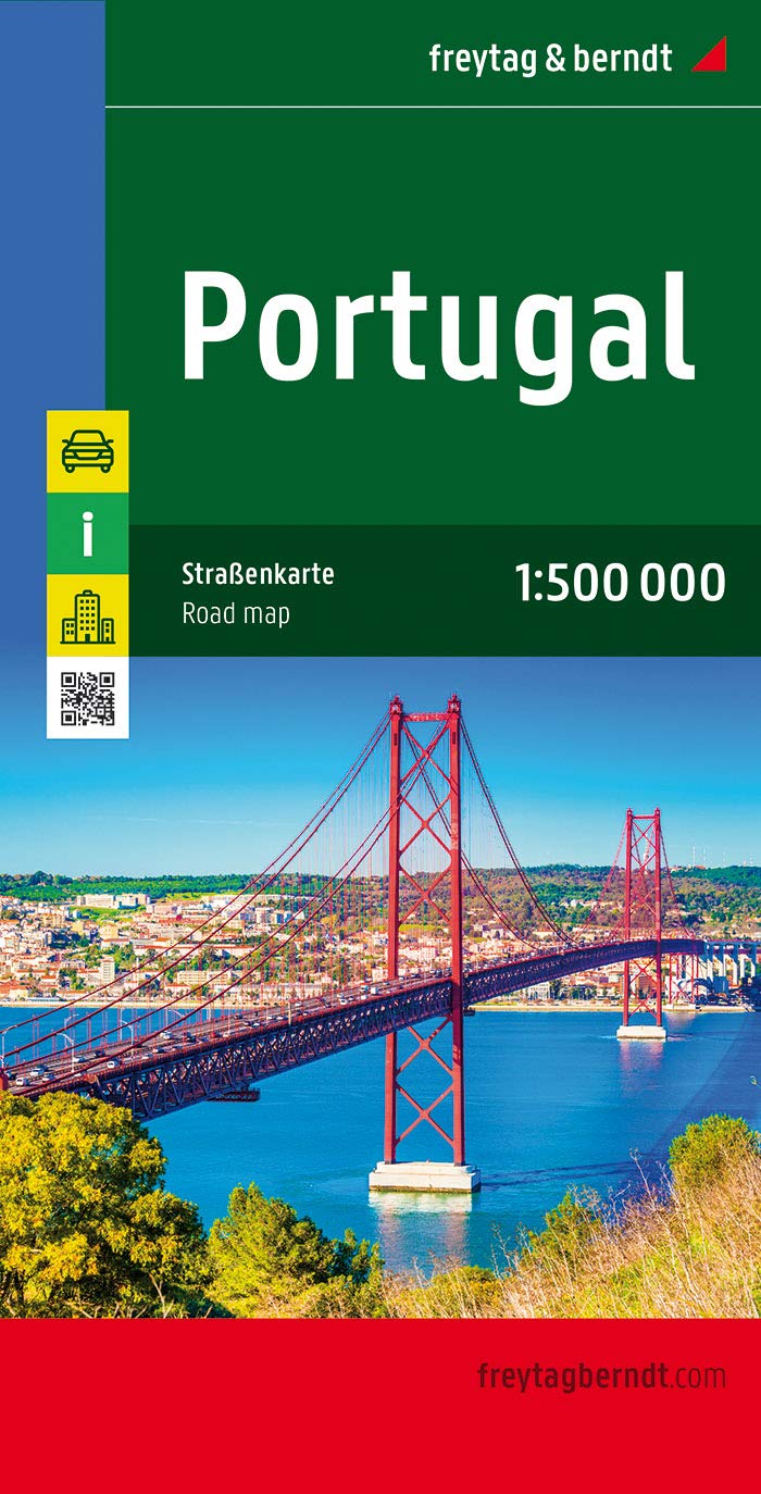 Carte routière - Portugal | Freytag & Berndt carte pliée Freytag & Berndt 