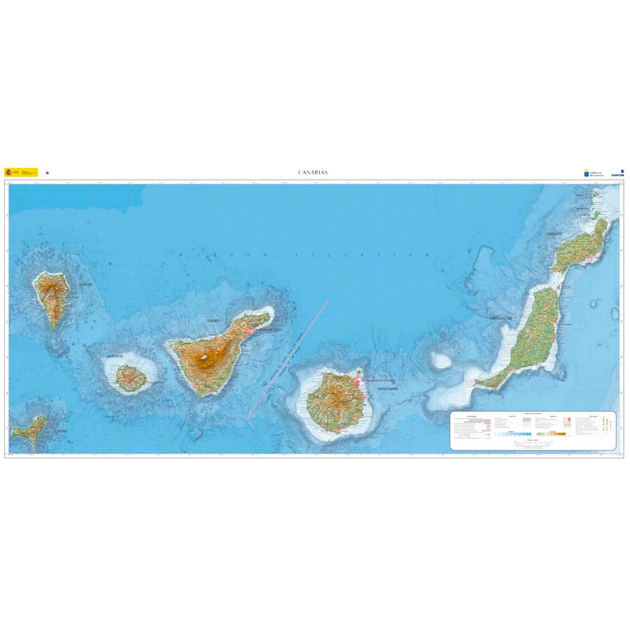 Carte routière régionale n° 03 - Iles Canaries | CNIG carte pliée CNIG 