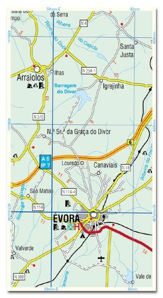 Carte routière régionale n° 3 - Alentejo (Portugal) | Turinta carte pliée Turinta 