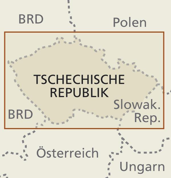 Carte routière - République Tchèque | Reise Know-How carte pliée Reise Know-How 