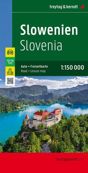 Carte routière - Slovénie au 1, 150 000 | Freytag & Berndt carte pliée Freytag & Berndt 