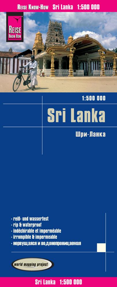Carte routière - Sri Lanka | Reise Know How carte pliée Reise Know-How 