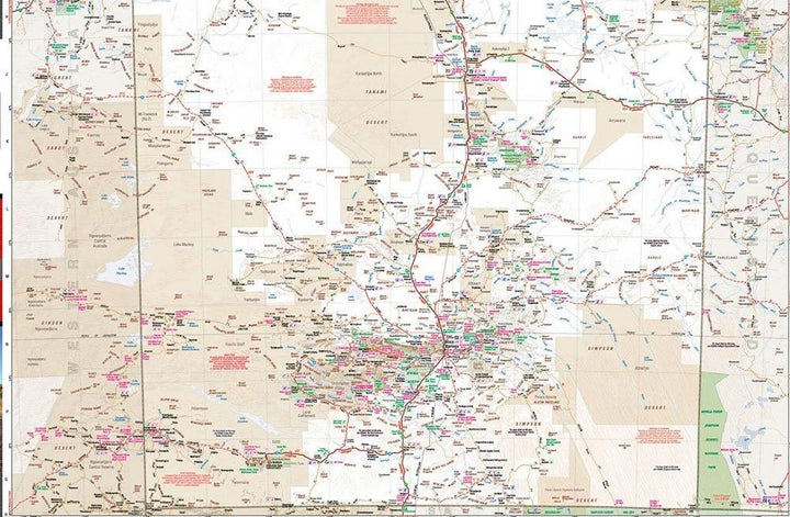 Carte routière - Territoire du Nord (Australie) | Hema Maps - Handy map carte pliée Hema Maps 