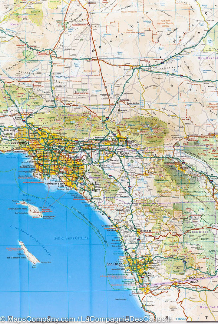 Carte routière USA n° 6 - Californie | Reise Know How carte pliée Reise Know-How 