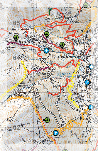 Carte Supertrail - Ötztal | Supertrail Map carte pliée Supertrail Map 