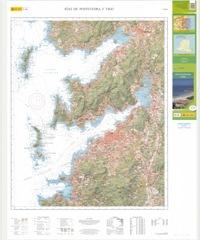 Carte topographique de l'Espagne - Rías de Pontevedra y Vigo | CNIG carte pliée CNIG 
