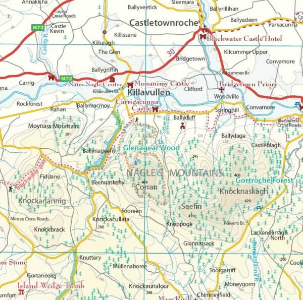 Carte touristique - Comté de Cork (Irlande) | Xploreit carte pliée Xploreit 