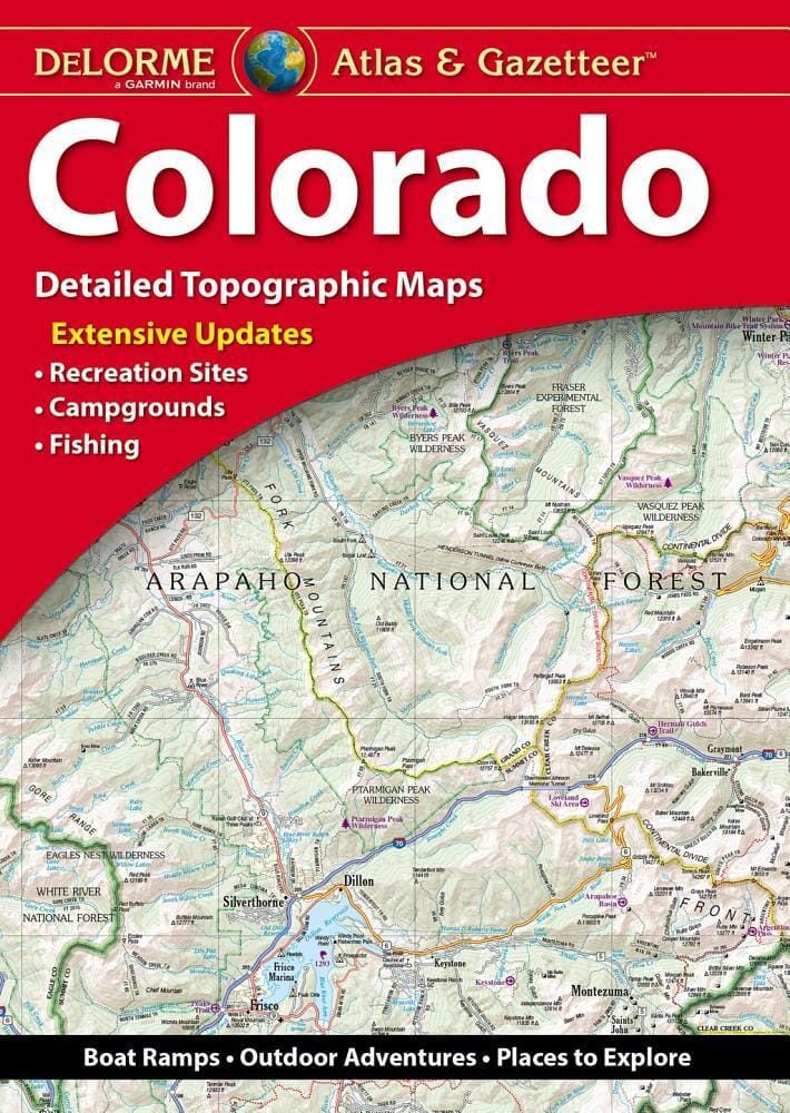 Delorme Colorado Atlas & Gazetteer 12e | DeLorme Atlas 