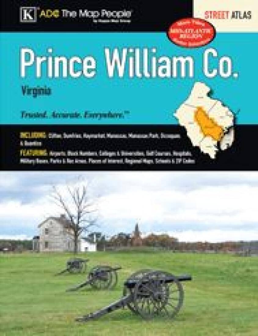 Prince William County, Virginia, Atlas by Kappa Map Group
