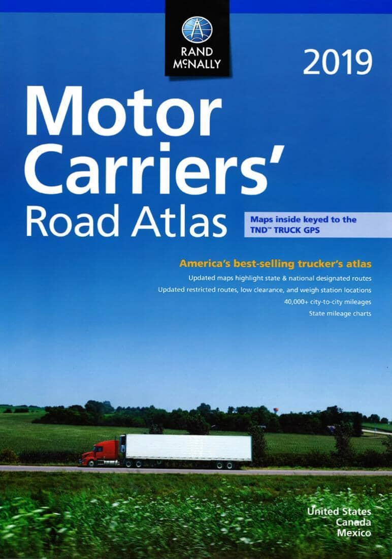 United States - 2019 Deluxe Motor Carriers' Road Atlas | Rand McNally Atlas 