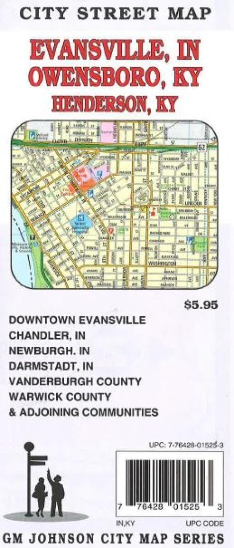 Evansville - Indiana and Owensboro and Henderson - Kentucky | GM Johnson Road Map 