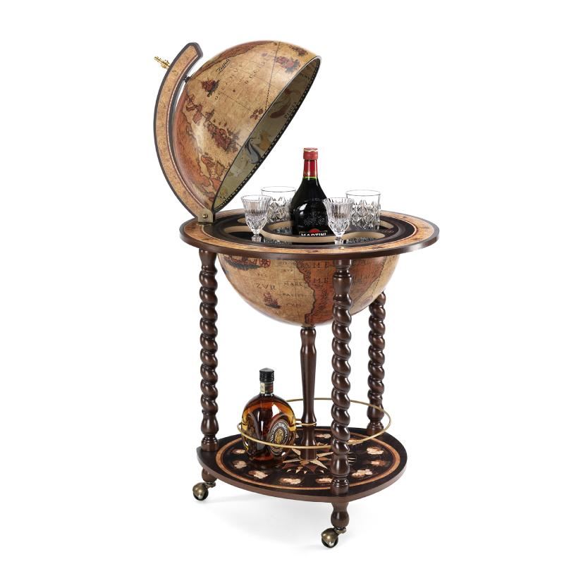 Globe-Bar "Explora" - couleur honey brown - Diamètre 40 cm | Zoffoli globe Zoffoli 