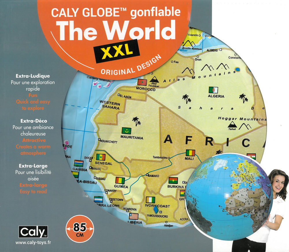 Carte du monde à offrir : 6 modèles testés et approuvés ! - Globe trekkeuse