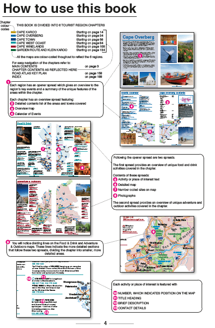 Guide & Atlas routier - Le Cap & Western Cape (Afrique du Sud) | Mapstudio atlas MapStudio 