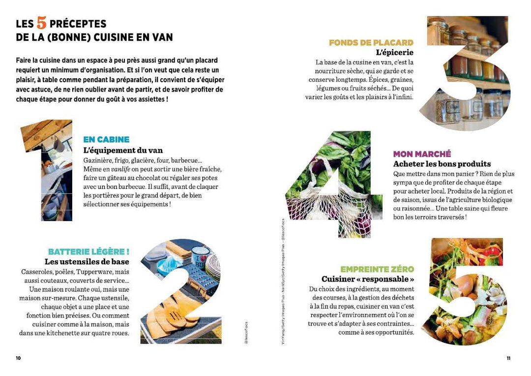 Guide - Cuisiner en Van | Michelin guide de voyage Michelin 