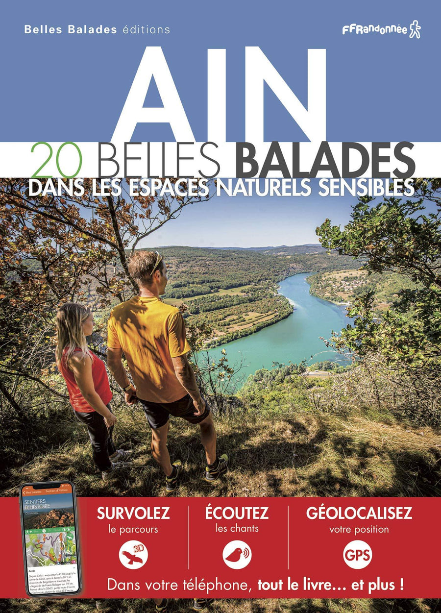 Guide de balades - Ain : 20 belles balades dans les espaces naturels sensibles | Belles Balades Editions guide de randonnée Dakota 