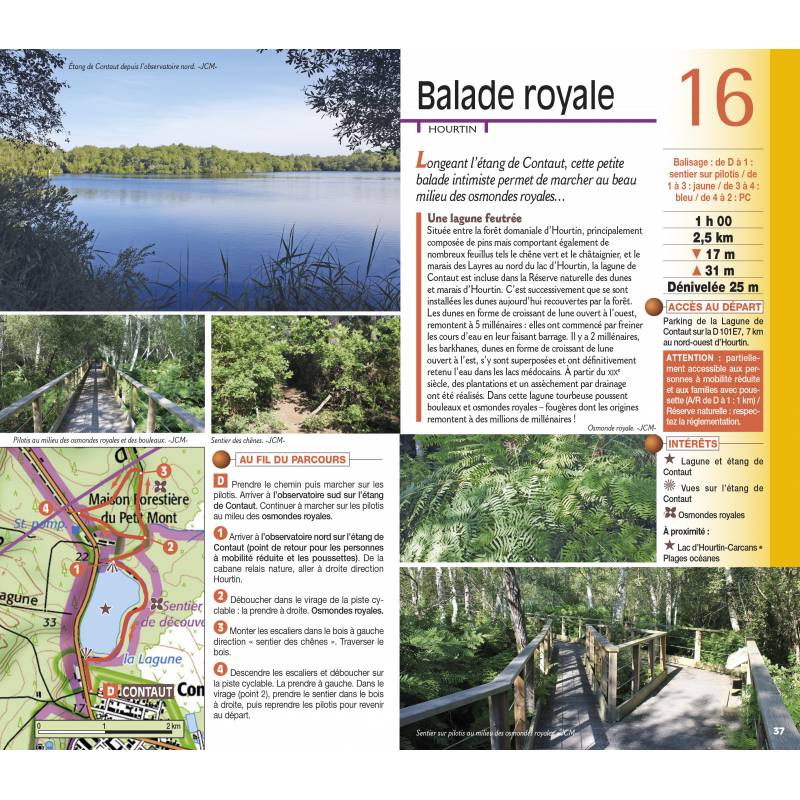 Guide de balades - Autour de Bordeaux & Bassin d'Arcachon à pied | Chamina guide de randonnée Chamina 