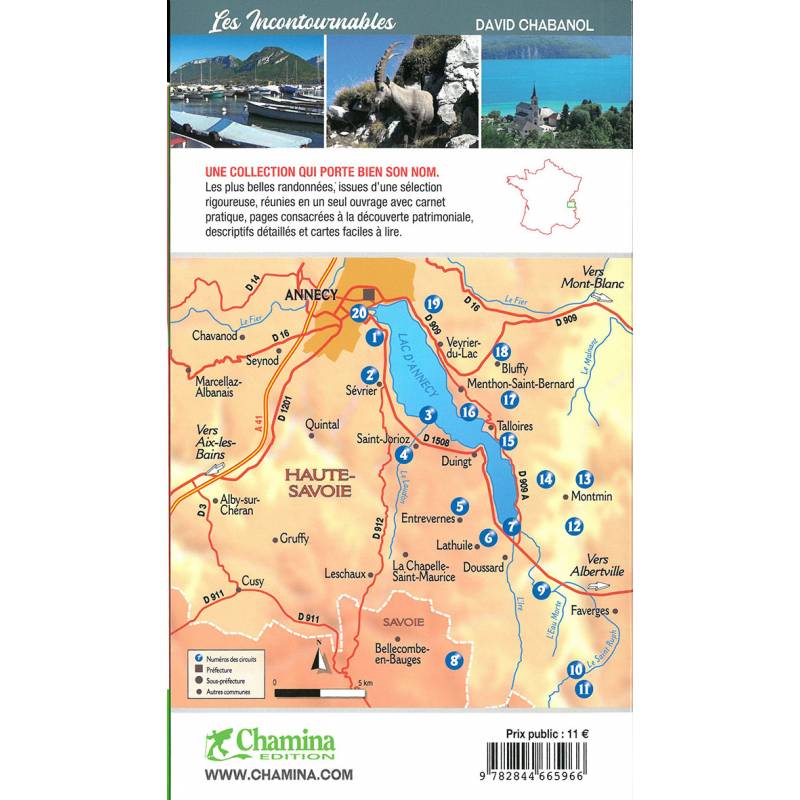 Guide de balades - Autour du lac d'Annecy | Chamina guide de randonnée Chamina 