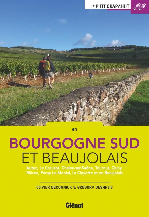 Guide de balades - Bourgogne Sud et Beaujolais | Glénat - P'tit Crapahut guide de randonnée Glénat 
