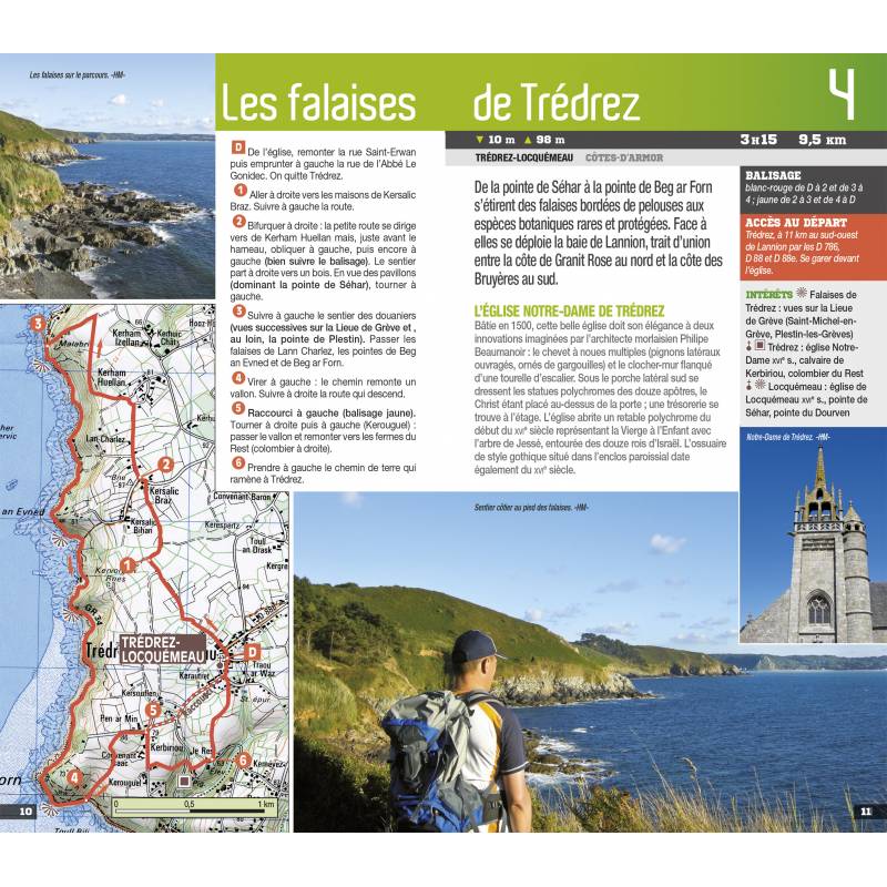 Guide de balades - Littoral de la Manche - 30 plus beaux sentiers à pied | Chamina guide de randonnée Chamina 