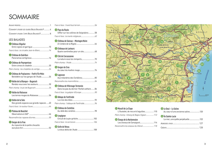 Guide de balades - Pays Cathare, 24 belles balades - Édition 2021 | Belles balades Editions guide de randonnée Belles Balades éditions 