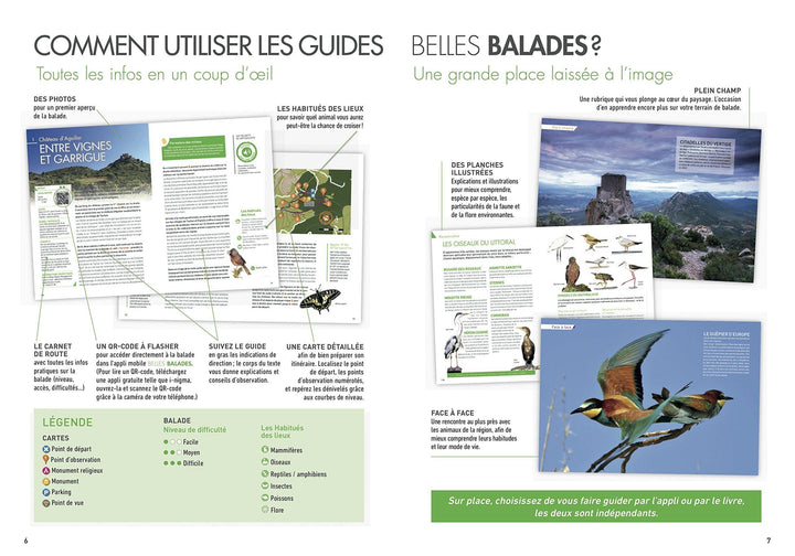 Guide de balades - Pays Cathare, 24 belles balades - Édition 2021 | Belles balades Editions guide de randonnée Belles Balades éditions 