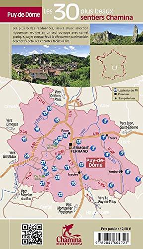 Guide de balades - Puy-de-Dôme - 30 sentiers à pied | Chamina guide de randonnée Chamina 