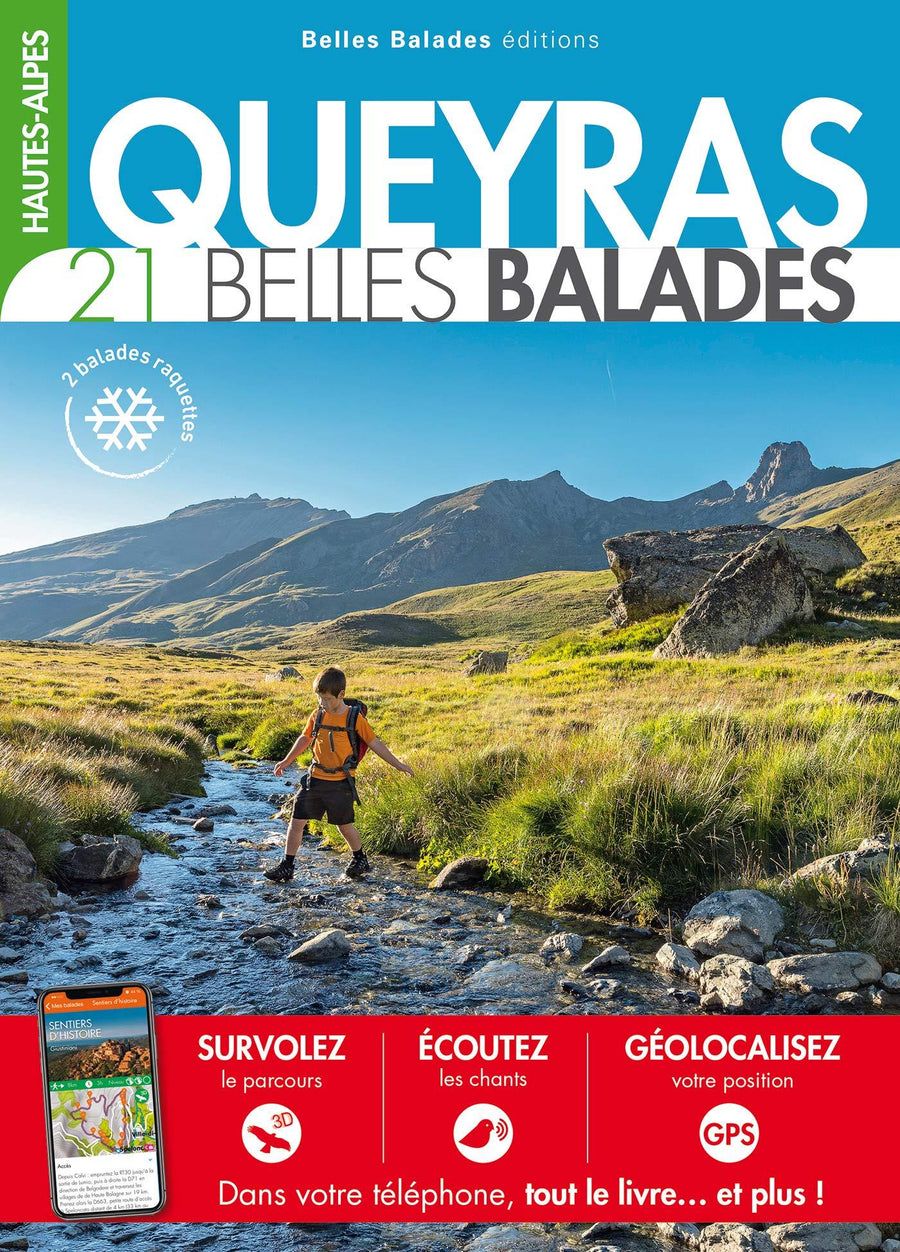 Guide de balades - Queyras : 21 Belles Balades | Belles Balades Editions guide de randonnée Dakota 