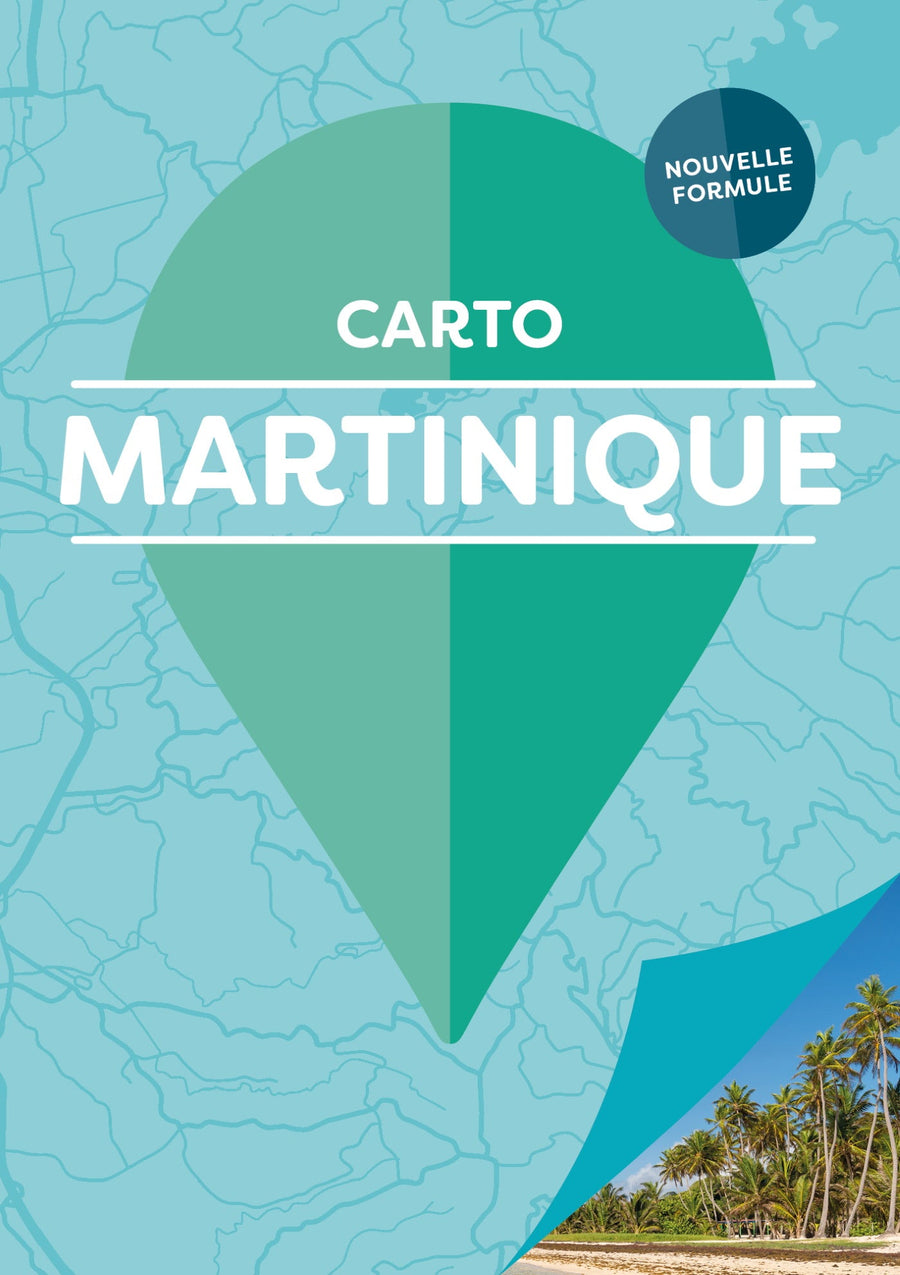 Guide de poche - Martinique | Cartoville carte pliée Gallimard 
