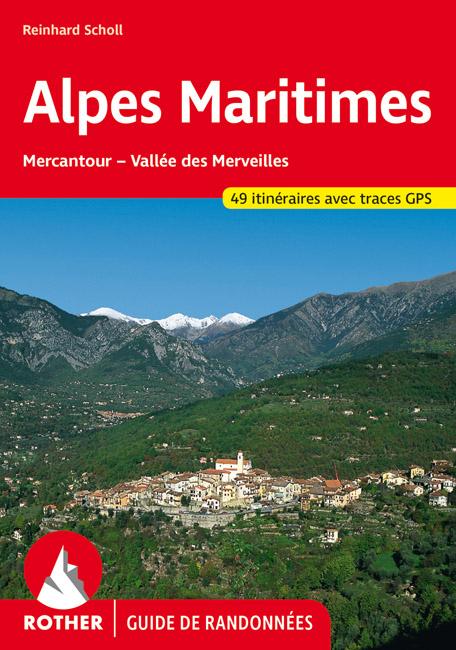 Guide de randonnée - Alpes Maritimes, Mercantour, Vallée des Merveilles | Rother guide de randonnée Rother 