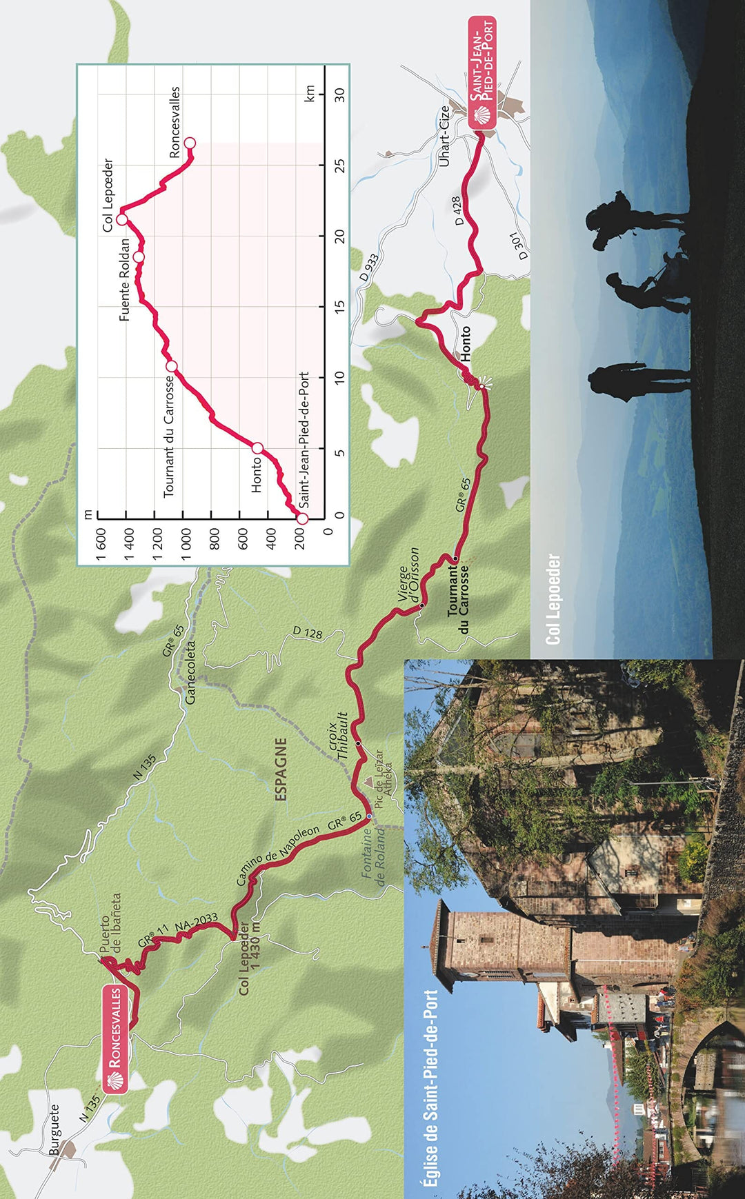 Guide de randonnée - Compostelle en poche : Camino Francès | Glénat guide petit format Glénat 